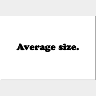 Average size. [Black Ink] Posters and Art